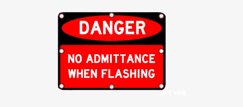 Flashing Danger Sign - Solar Traffic Systems, Inc., transparent png