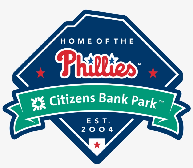 Phillies Citizens Bank Park Logo, transparent png