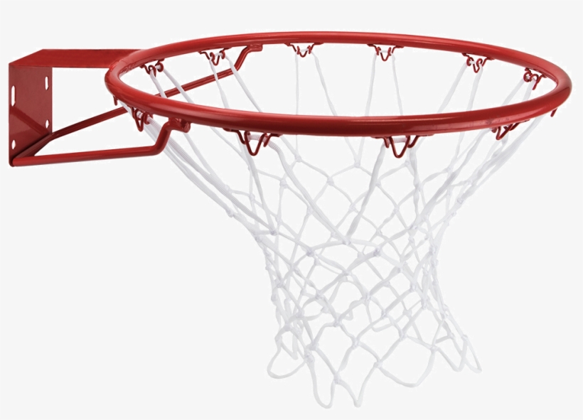 White Nylon Basketball Net - Brybelly Solid Steel Basketball Rim, transparent png