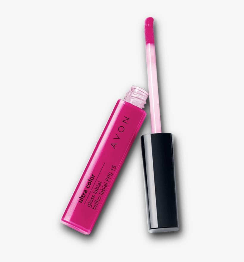 Ultra Color Glazewear Brillo Labial - Brilho Labial True Color Vermelho Suave Avon, transparent png