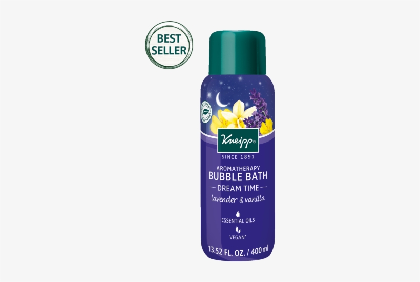Lavender & Vanilla Aromatherapy Bubble Bath - Kneipp Lavender And Vanilla Bubble Bath, 13.52 Fl Oz, transparent png