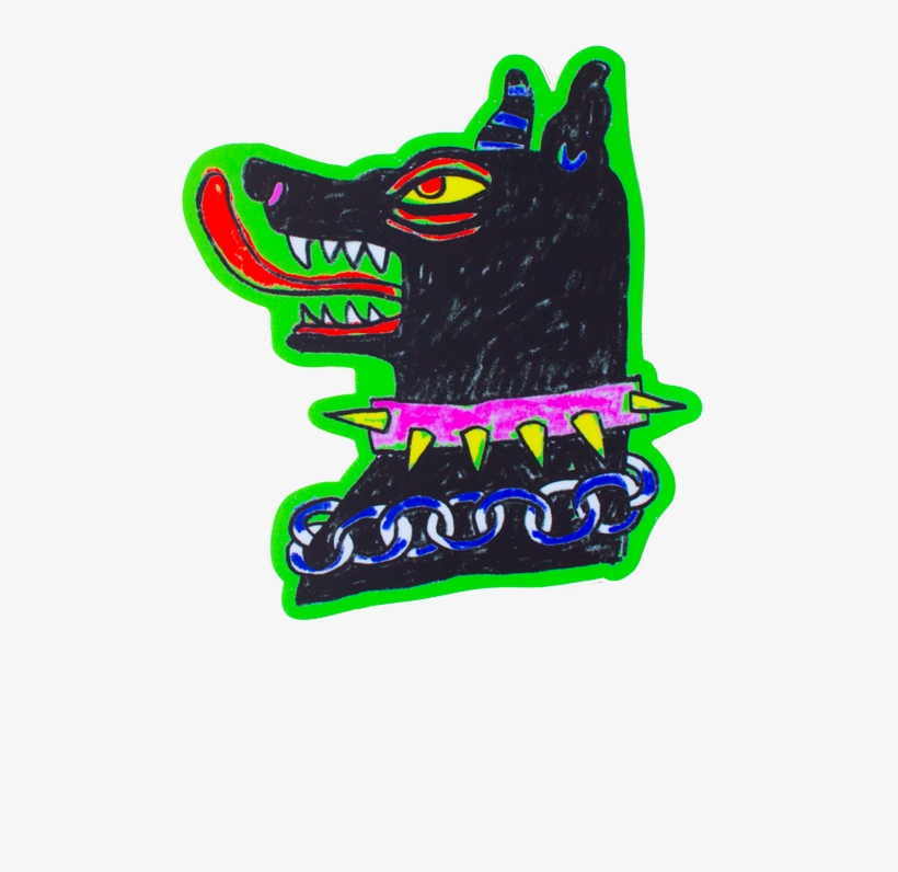 Beware Of Dog Sticker Beware Of Dog Sticker - Illustration, transparent png