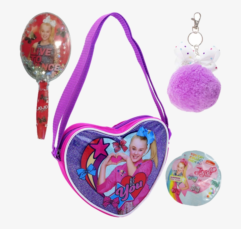 Jojo Siwa Bag, Bow, Brush, And Key Chain 4 Pc Gift - Sleeping Bag Of Jojo Siwa, transparent png