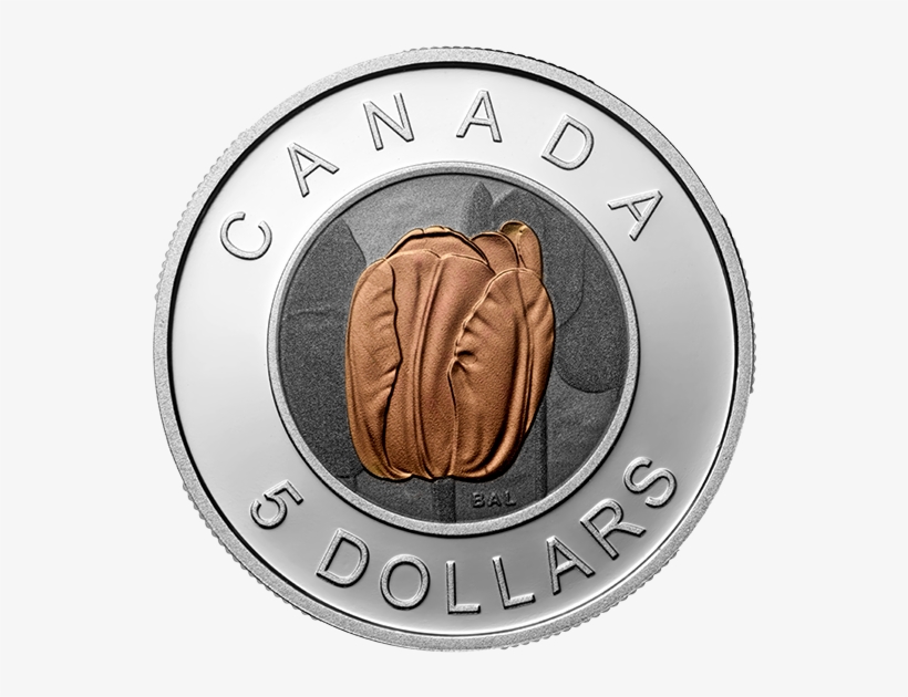 2014 Fine Silver Coin 5$ Tulip - Silver, transparent png