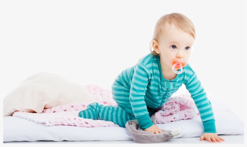 Extra Comfort Shield Is Curved To Fit Under Baby's - Pacifier, transparent png