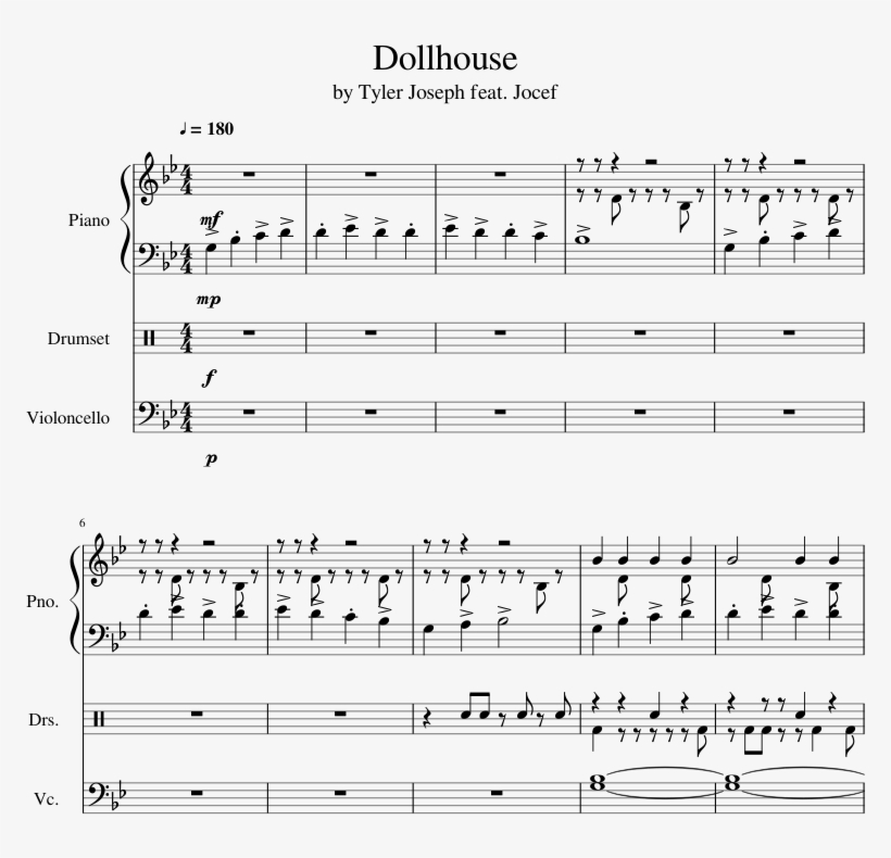 Dollhouse By Tyler Joseph Feat - Marine Tube, transparent png