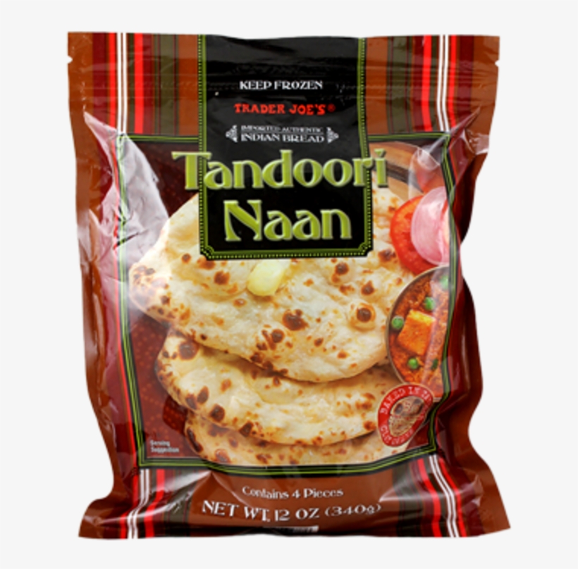 Plain Tandoori Naan - Trader Joe's Naan, transparent png