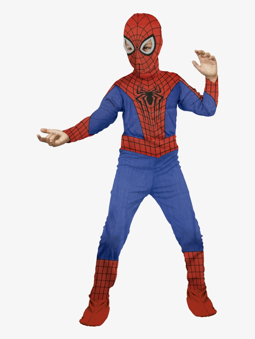Disfraz Spiderman - Disfraz Hombre Araña Png, transparent png