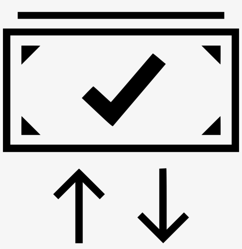 Check Mark Ok Dollar Sign Arrows Up Down Comments - United States Fifty-dollar Bill, transparent png