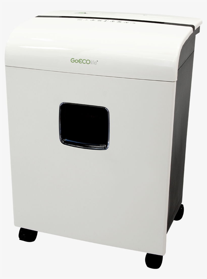 Limited Edition 12-sheet Microcut Paper Shredder - Goecolife Gmw120p White 12 Sheet Microcut Paper Shredder, transparent png