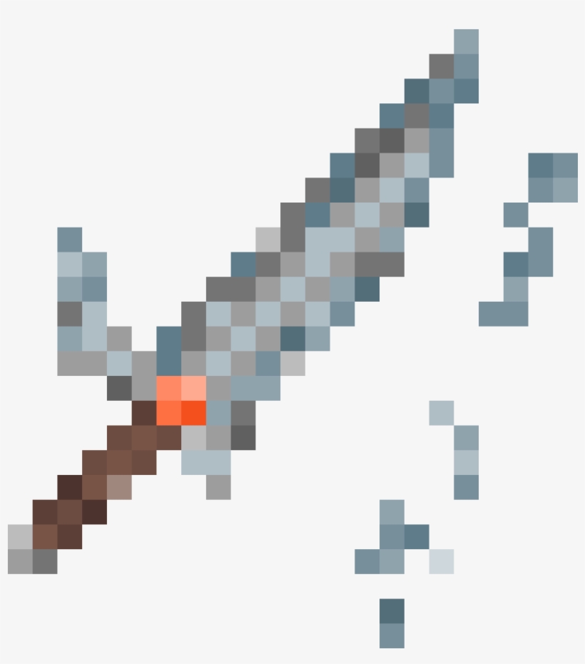 Broken Sword To My Swords Gallery - Minecraft, transparent png
