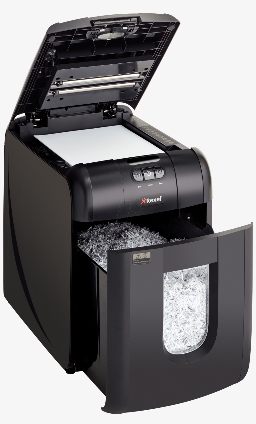 Auto 130m Paper Shredder Rexel 2104100eua - Rexel Auto 130x Cross Cut Shredder, transparent png