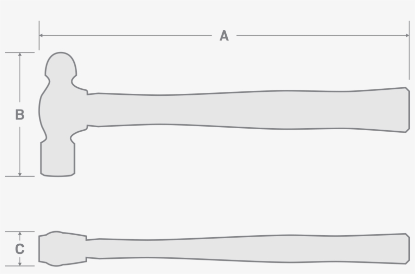 Ball Pein Hammer - Ball-peen Hammer, transparent png