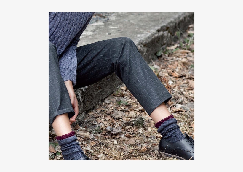 Cotton Socks With Double Ruffles - Instagram, transparent png