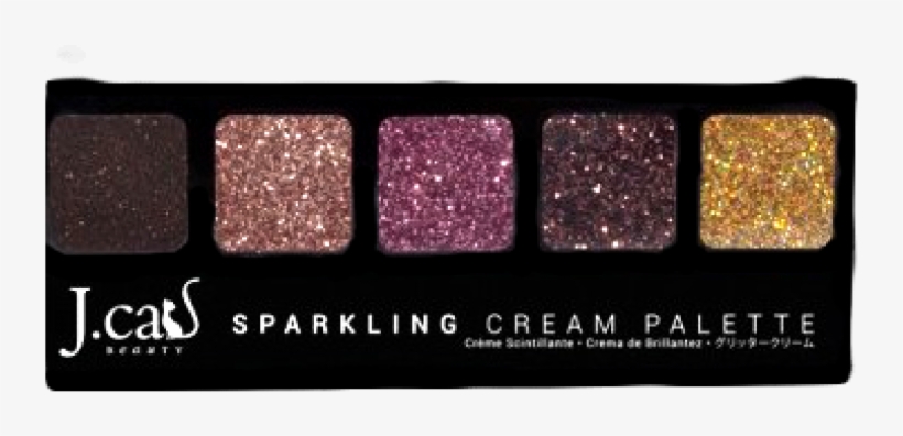New Jcat Cream Glitter Pallette - Eye Shadow, transparent png