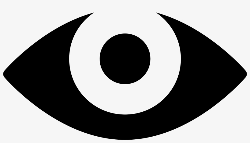 Eye Filled Icon - Icon, transparent png