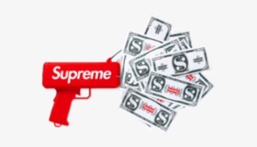 Balenciaga Photooftheday Lifestyle Yeezyboost Clothing - E-buy New Cash Money Gun, Supreme Quality Cash Cannon, transparent png