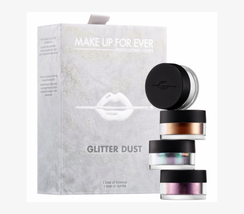 Make Up Forever Glitter Dust Set - Makeup Forever Glitter Dust Set, transparent png
