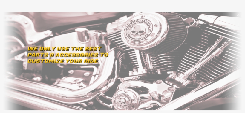 We Only Use The Best Parts & Accessories To Customize - Iron Sports Custom Cycles, transparent png