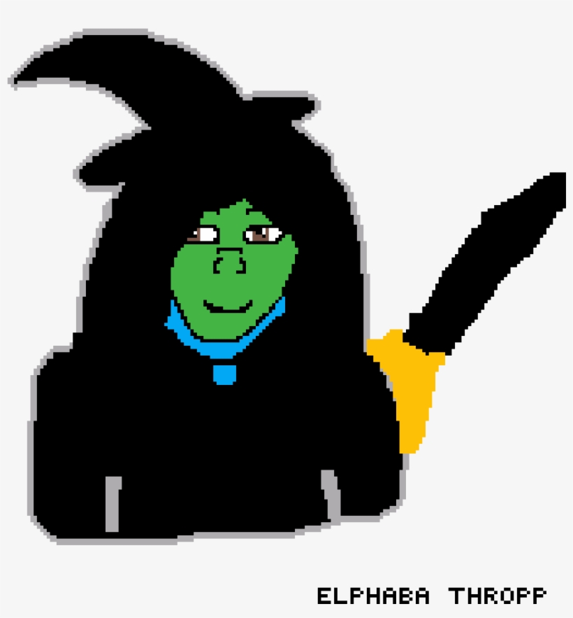 Elphaba The Not So Wicked Witch Of The West - Illustration, transparent png