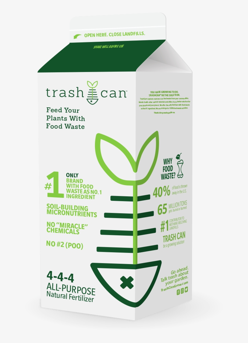 All-purpose Natural Fertilizer - Trashcan All-purpose Natural Fertilizer - 0.5 Lb. Box, transparent png