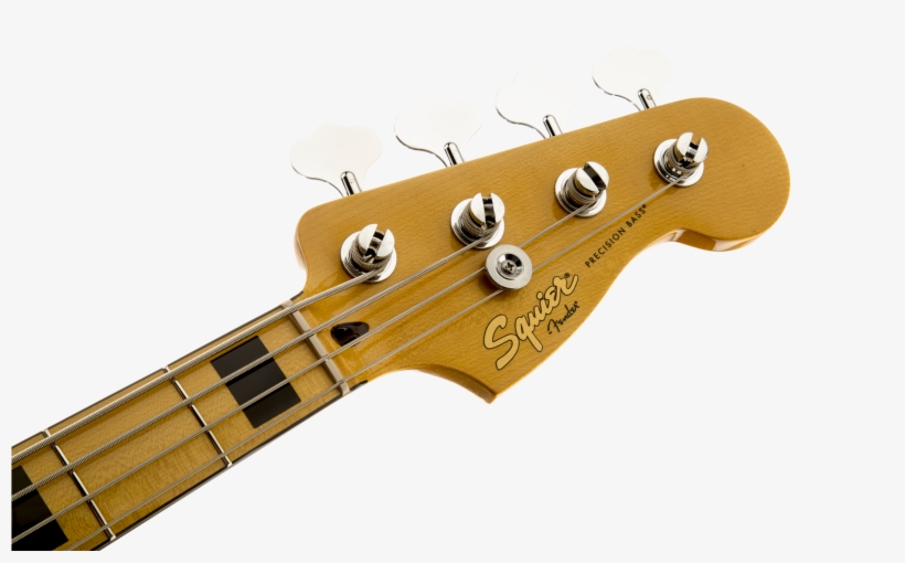 Squier Classic Vibe 70s Precision Bass 03 - Squier Classic Vibe Precision Bass 70s Black, transparent png