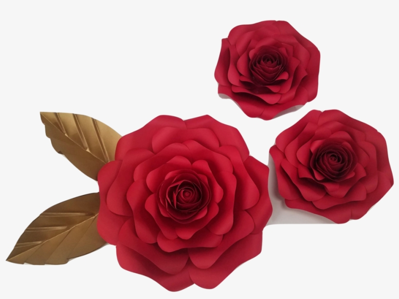 [paper Flower] [paper Flower Sets] [decor In The Box][ - Red Paper Flower, transparent png