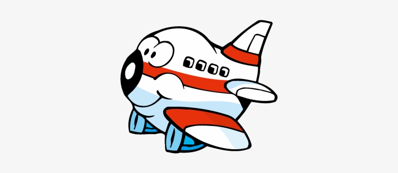 Banner Library Stock Airplane Cartoon Clipart - Airplane Cartoon Clipart, transparent png