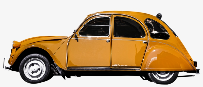 Oldtimer Citroen 2cv, transparent png