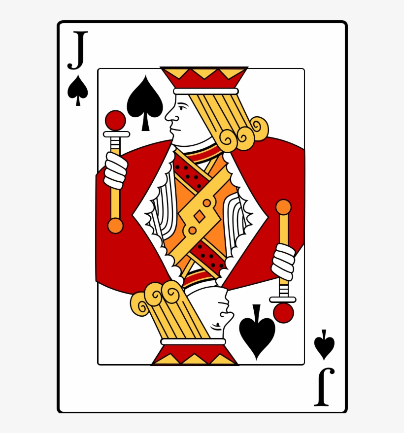 Free - Knave Of Hearts Card, transparent png