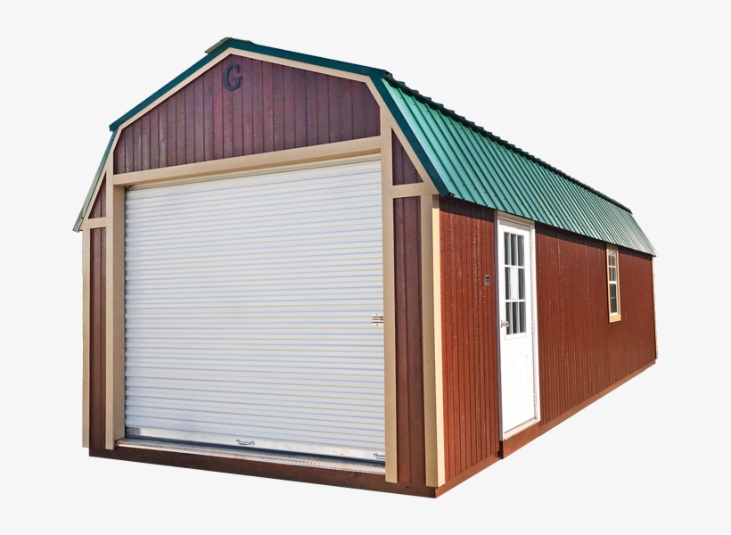 Urethane Lofted Barn Garage - Building, transparent png