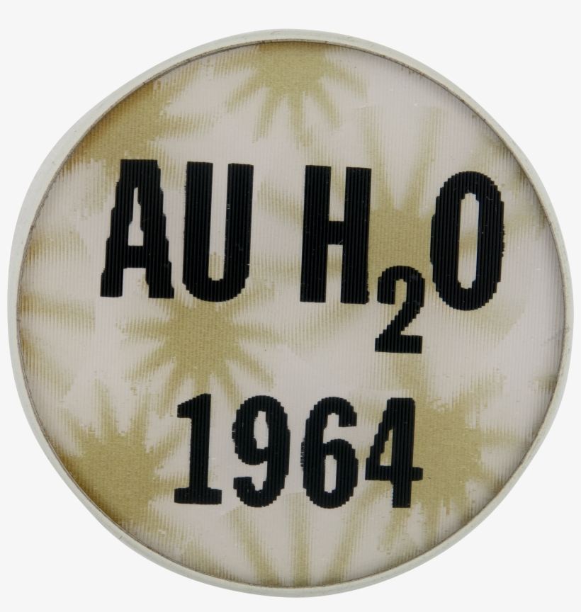 Goldwater Au H2o Political Button Museum - Barry Goldwater, transparent png