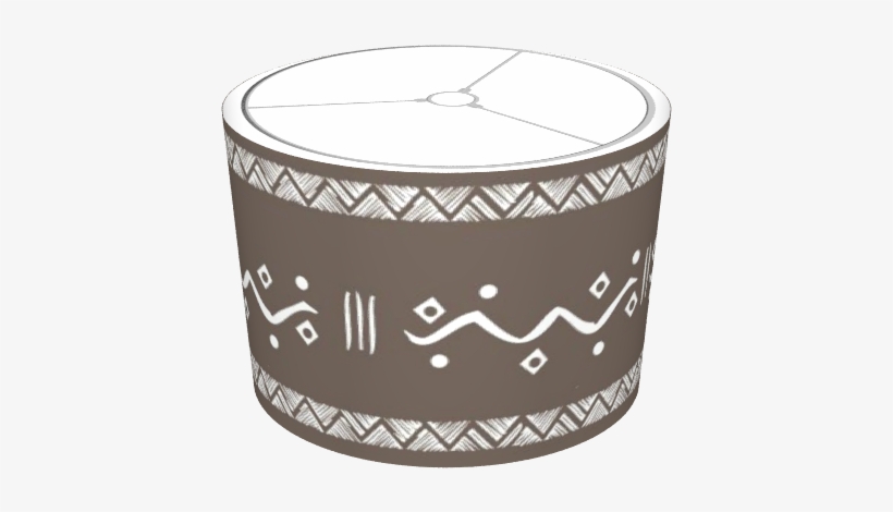 Grey African Print - Coffee Table, transparent png