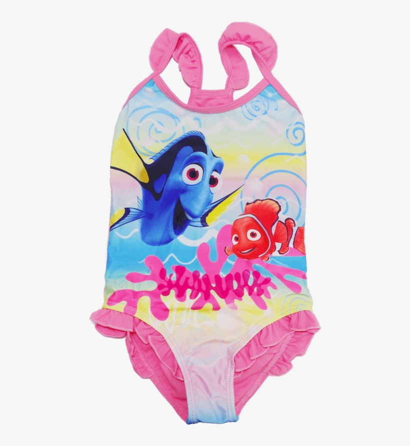 Nemo Swim Suit Girl Finding Dory Canvas Print 480x843 PNG
