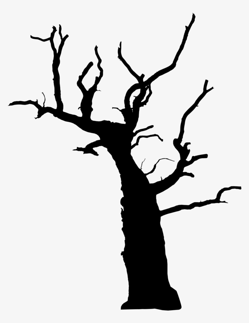 Free Download High Quality Vector Silhouette Tree Png, transparent png