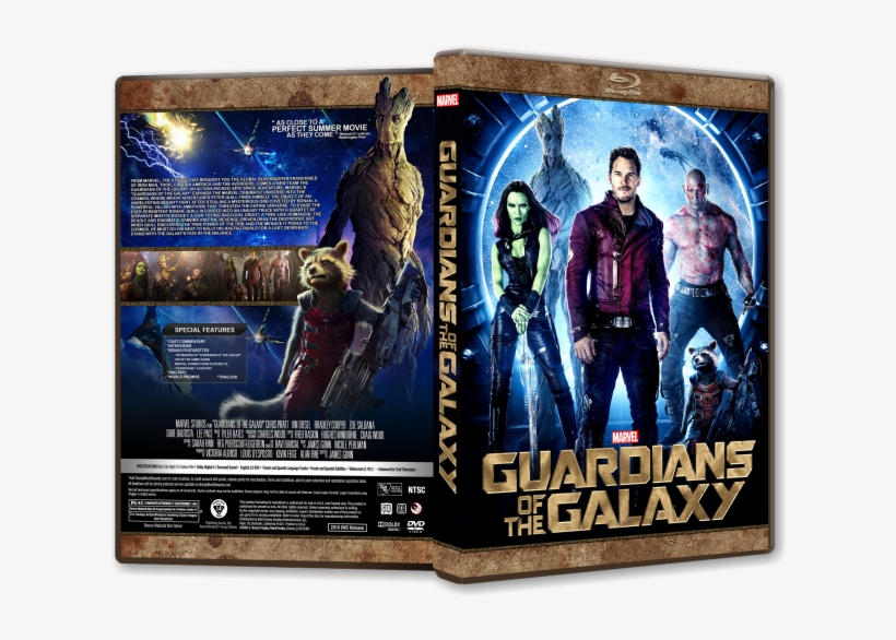 Guardians Of The Galaxy Box Art Cover - Guardians Of The Galaxy 3d (includes 2d Version) -, transparent png