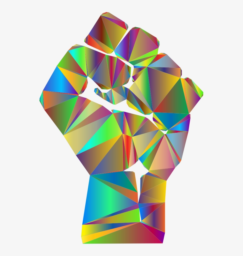 Fist Low Poly - Low Poly, transparent png