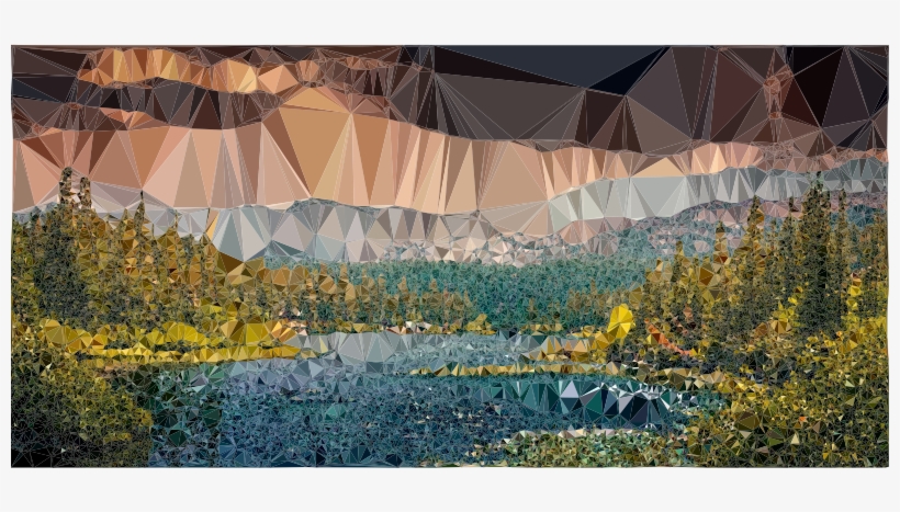 Tranquil Canada Low Poly - Canada, transparent png