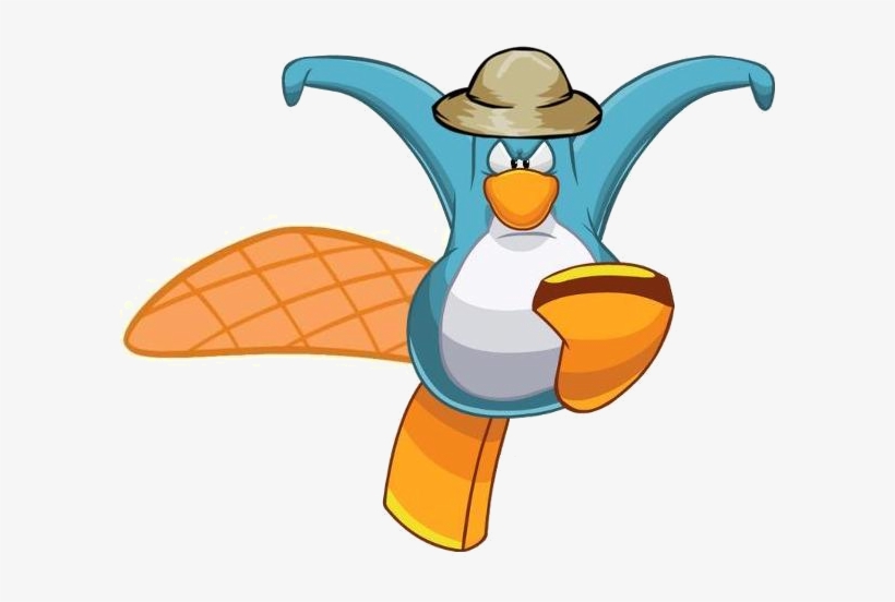 Perry The Penguin - Phineas And Ferb Penguin, transparent png
