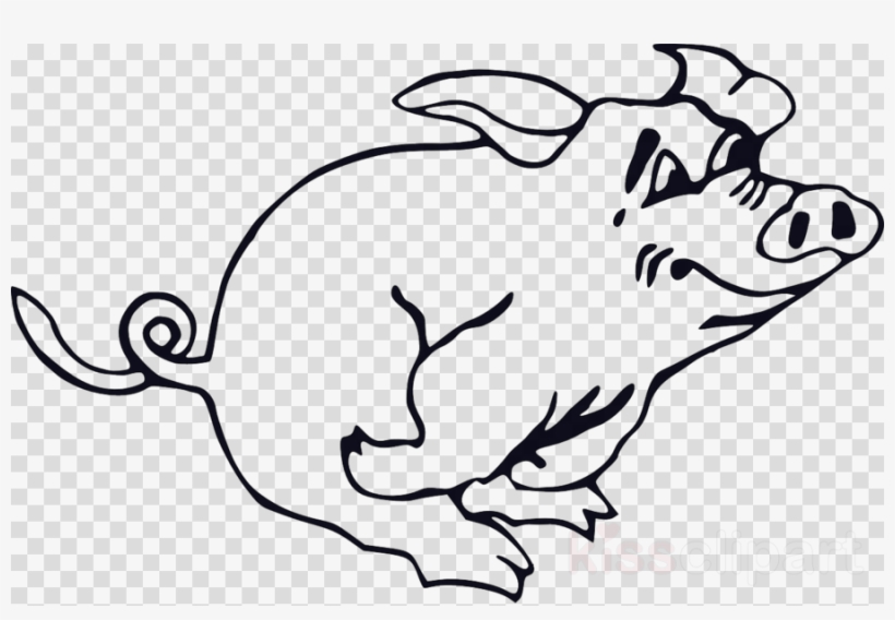 Pig Clip Art Clipart Wild Boar Clip Art - Snowball From Animal Farm Clip Art, transparent png