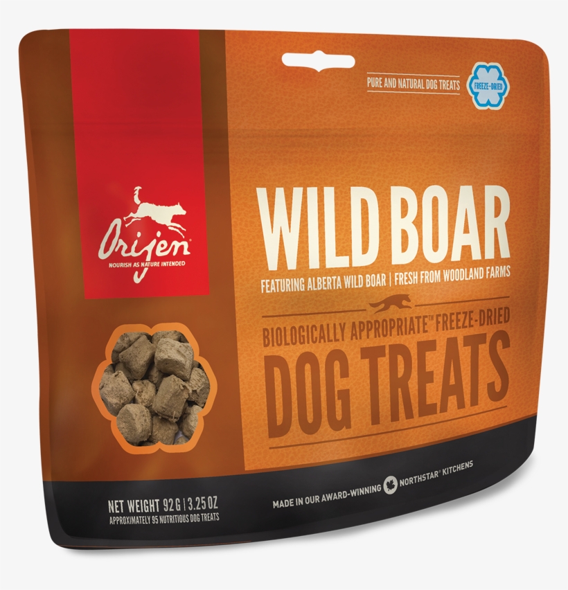 Orijen Wild Boar Freeze Dried Dog Treats - Orijen Freeze-dried Wild Boar Dog Treats (2 Oz), transparent png