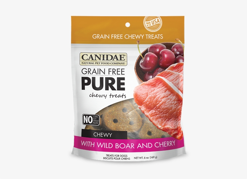 Canidae Pure Grain Free Wild Boar & Cherry Treats 6oz - Canidae Grain Free Pure Wild Boar & Cherry Chewy, transparent png