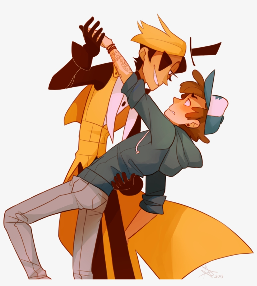 I - Dipper Pines And Bill Cipher, transparent png