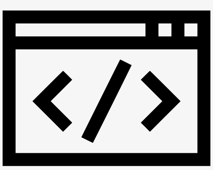 Png File - White Html Png Icon - 980x736 PNG Download - PNGkit