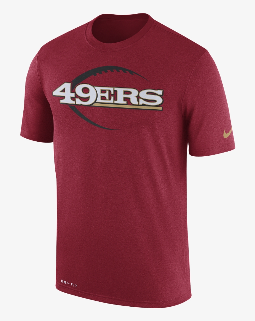 Nike Dry Legend Icon Men's T-shirt Size - San Francisco 49ers, transparent png