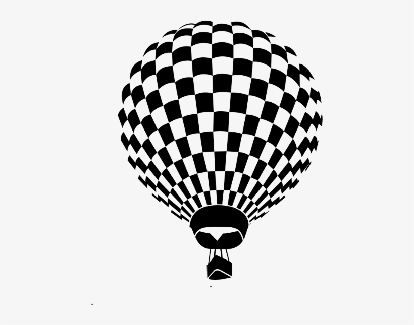 La Paillasse Have Given Me One Of The Bigest Exploration - Hot Air Balloon Png Black And White, transparent png
