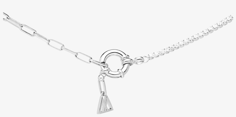 Mirage Silver Necklace - Pd Paola 925 Sterling Zilveren Daze Mirage Goudkleurige, transparent png