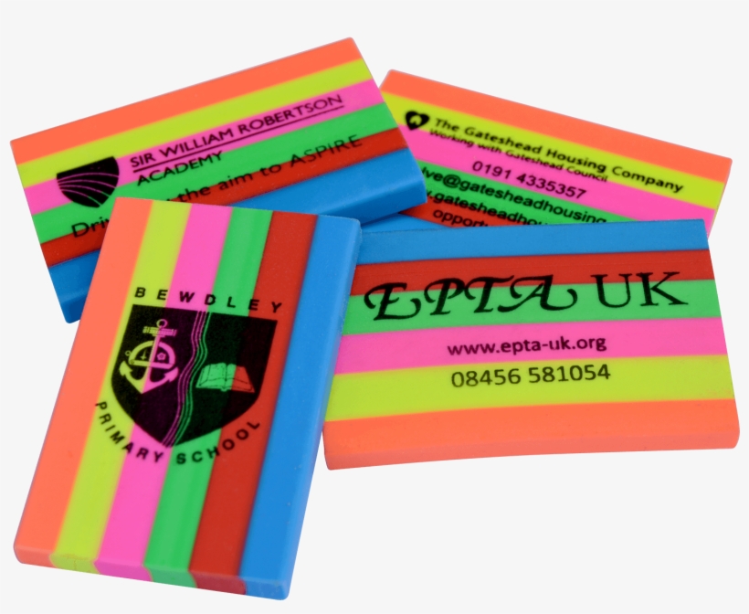 Rainbow Eraser - Streamline Rainbow Eraser, transparent png