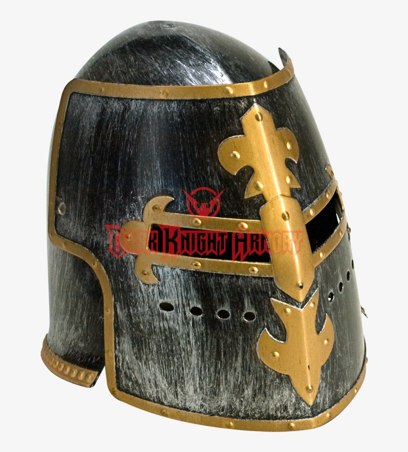 Medieval Knight Helmet - Knight, transparent png