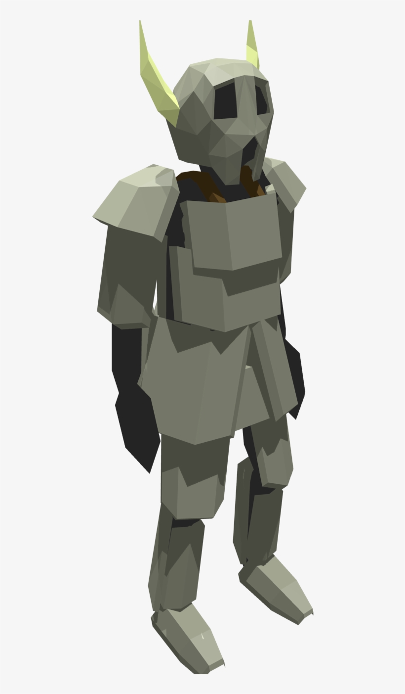Preview - Low Poly Knight, transparent png